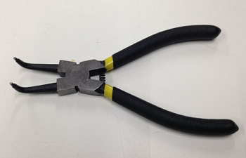 Съемник стопорных колец 150 мм - загнутый сжим Сервис Ключ в интернет-магазине avtofirma63.ru 