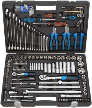 Набор торцевых головок 1/4” и 1/2” и ключей 143 предмета Licota в интернет-магазине avtofirma63.ru 
