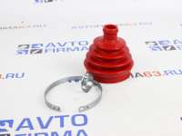 Пыльник шруса наружный с хомутами красный полиуретан CS20 Драйв на Лада Нива 4х4, Шевроле Нива