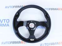 Руль спортивный для автомобилей ВАЗ, черный (4156K)