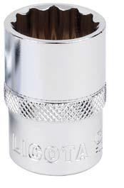 Головка торцевая 12 граней 1/4 Licota в интернет-магазине avtofirma63.ru 