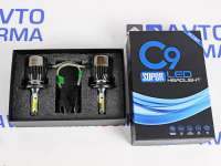 Светодиодные лампы C9 Super LED H4 6000K