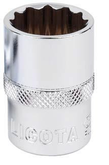 Головка торцевая 12 граней 3/8 Licota в интернет-магазине avtofirma63.ru 