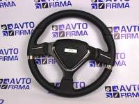 Руль спортивный «R1» с вставками хром для автомобилей ВАЗ, черный