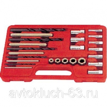 Набор экстракторов для сломанного крепежа Licota ATH-7017 от интернет-магазина avtofirma63.ru 
