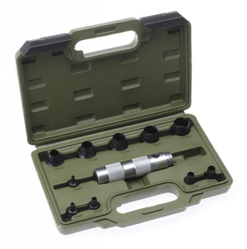 Набор просечек со сменными насадками 11 предметов в кейсе Дело Техники в интернет-магазине avtofirma63.ru 