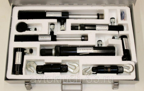 Набор цилиндров гидравлических, 2–10 тонн, 11 предметов MATRIX в интернет-магазине avtofirma63.ru 