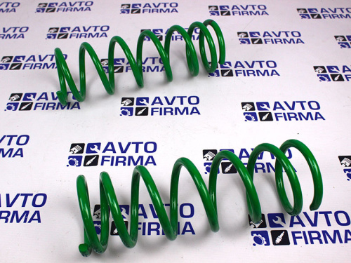 Задние пружины -70мм зеленые на Лада Гранта, Гранта FL Технорессор в интернет-магазине avtofirma63.ru 