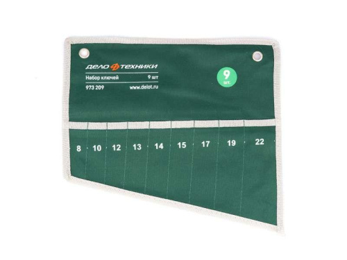 Сумка для набора комбинированных ключей 9 карманов Дело Техники в интернет-магазине avtofirma63.ru 