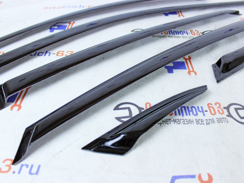 Дефлектор двери на Лада Гранта седан 6 частей SIB в интернет-магазине avtofirma63.ru 