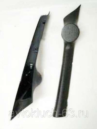 Облицовка стоек под рупорный твитер на Лада Калина