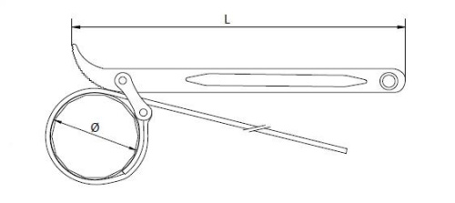 Съемник масляных фильтров ременной Ø 30-160 мм Дело Техники в интернет-магазине avtofirma63.ru 