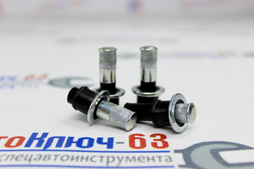 Хромированные кнопки запирания дверей для а/м 2109, 21099, 2114, 2115