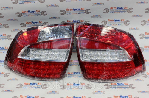 Фонари задние светодиодные Лада Гранта красно-белые ZFT-310 LED
