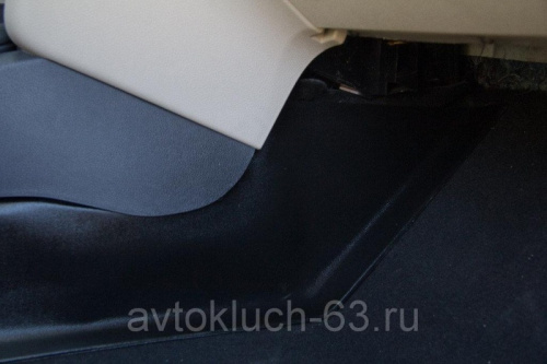 Накладки на ковролин центральные на тоннель Рено Логан-2 АртФорм