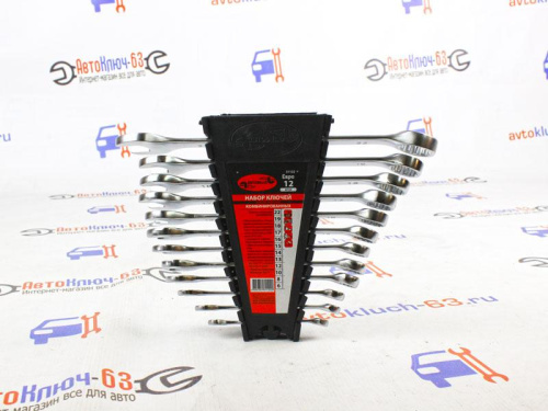 Набор комбинированных ключей 12 шт  АвтоDело в интернет-магазине avtofirma63.ru 