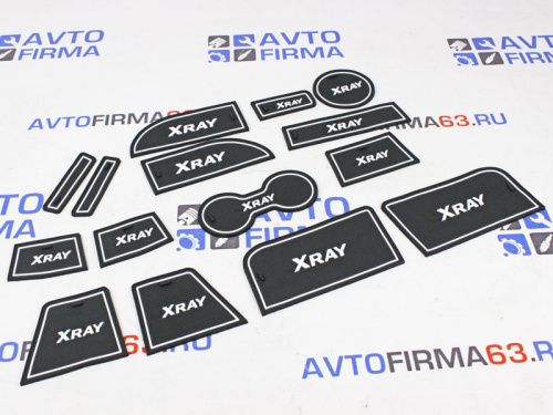 Силиконовые коврики на панель приборов Лада Икс Рей