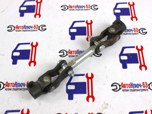 Рулевой вал промежуточный универсальный (ЭУР) под рулевой редуктор для а/м 2121 от интернет-магазина avtofirma63.ru 