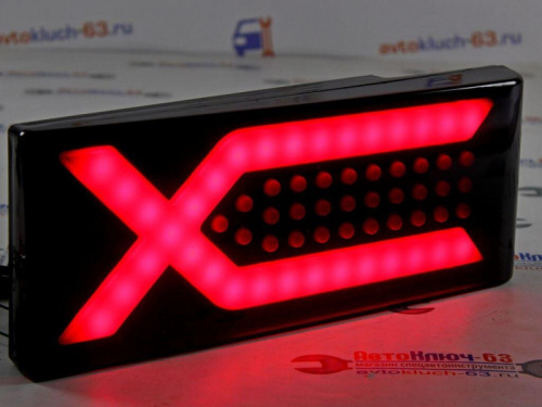 Задние фонари для а/м 2109-2114 Иксы диодные тонированные с бегающим поворотником в стиле лексус