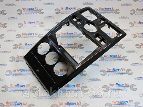 Центральная консоль 2DIN с пепельницей для Лада Приора