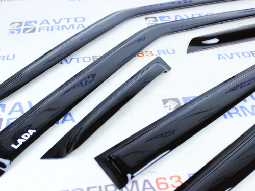 Накладные дефлекторы (ветровики) SIB из 6-ти частей для а/м 2109-2115 в интернет-магазине avtofirma63.ru 