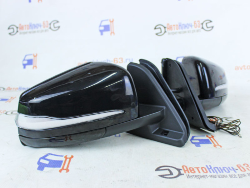 Боковые зеркала для ВАЗ 2101-2107, Лада Нива, Урбан механические с динамическим повторителем в стиле Лада Веста ВАЗ 2180 в интернет-магазине avtofirma63.ru 