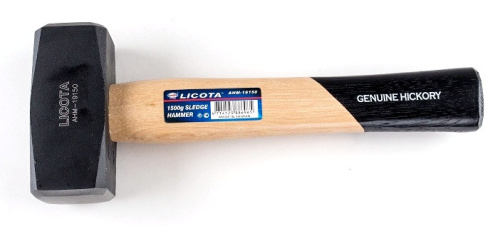 Кувалда с ручкой из дерева гикори 1500 грамм, Licota