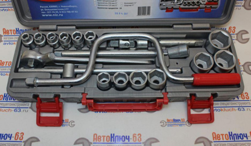 Набор шоферского инструмента № 3 (6-гр. головки) НИЗ в интернет-магазине avtofirma63.ru 