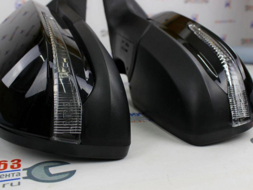 Боковые зеркала Лада Ларгус FL с обогревом электроприводом электроскладыванием и повторителем поворота в интернет-магазине avtofirma63.ru 