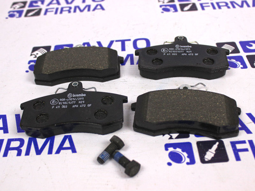 Передние тормозные колодки 2108-2110 BREMBO в интернет-магазине avtofirma63.ru 