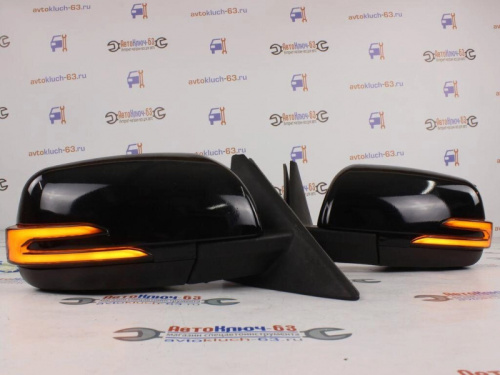 Боковые зеркала для а/м 2110-2112, 2170, 21704 с бегающим повторителем AMG плазма механические в интернет-магазине avtofirma63.ru 