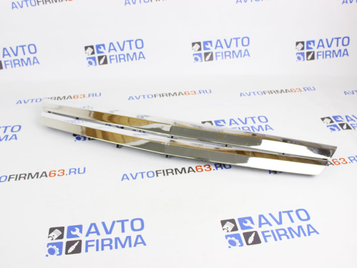 Декоративная решетка радиатора 2 широкие лопасти, хром на Лада Приора в интернет-магазине avtofirma63.ru 