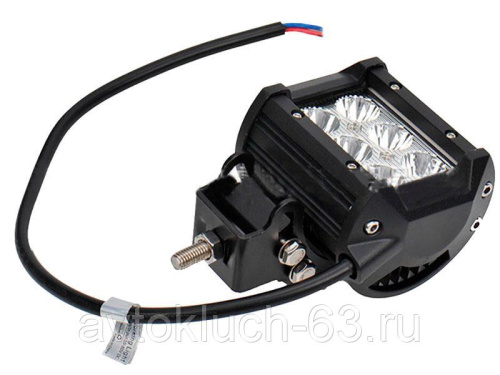Фара диодная противотуманная прямоугольная JG-018A