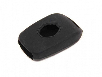 Чехол ключа зажигания силиконовый Renault на 3 кнопки, черный в интернет-магазине avtofirma63.ru 