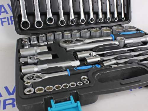 Набор инструмента 77 предметов 1/2 1/4DR, CrV AUTOVIRAZH в интернет-магазине avtofirma63.ru 
