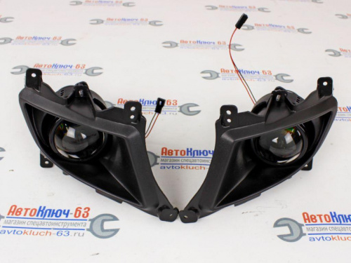 Тюнинг ПТФ с Би линзами для Приора SE