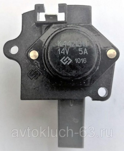 Реле регулятор напряжения К442ЕН1Р для ВАЗ 2107, 2108, 21213 с карбюратором и генератором 371, 372, 6631, 6651