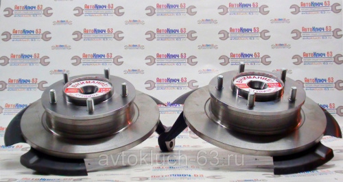 Усиленные нерегулируемые ступицы в сборе 2121-2123 24 шлица на Лада 4x4 Нива