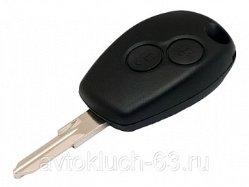 Ключ замка зажигания Ларгус чёрный корпус в интернет-магазине avtofirma63.ru 