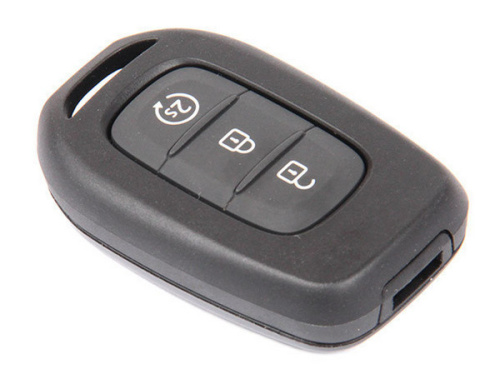 Пульт дистанционного управления Renault HITAG 3 PCF 7939 хром (3 кнопки) в интернет-магазине avtofirma63.ru 