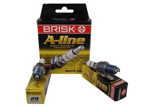 Комплект свечей зажигания Brisk A-Line №28 на 8 кл Лада Ларгус в интернет-магазине avtofirma63.ru 