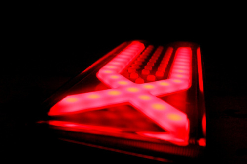 Задние фонари для а/м 2109-2114 Иксы диодные тонированные с бегающим поворотником в стиле лексус