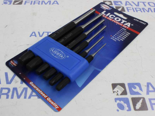 Набор выколоток 2-8 мм 6 предметов Licota