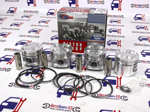 Комплект поршней с пальцами и кольцами 79,4 для двигателя ВАЗ 11194 ТДМК в интернет-магазине avtofirma63.ru 