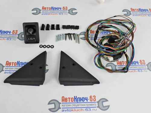 Заводские зеркала для а/м 21214 старого образца с электроприводом, обогревом комплектом проводки и уголков зеркал в интернет-магазине avtofirma63.ru 