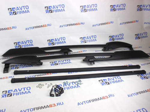 Рейлинги с поперечинами усиленные Черный муар Лада Калина хэтчбек LKA551511 в интернет-магазине avtofirma63.ru 