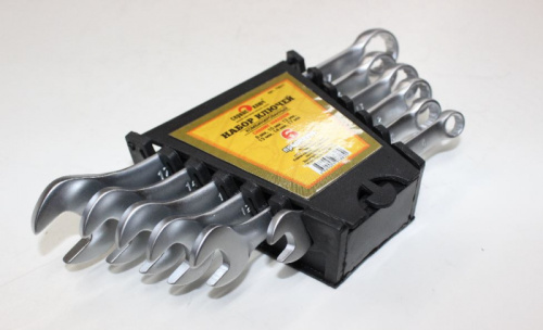 Набор комбинированных ключей 6 предметов Сервис Ключ в интернет-магазине avtofirma63.ru 