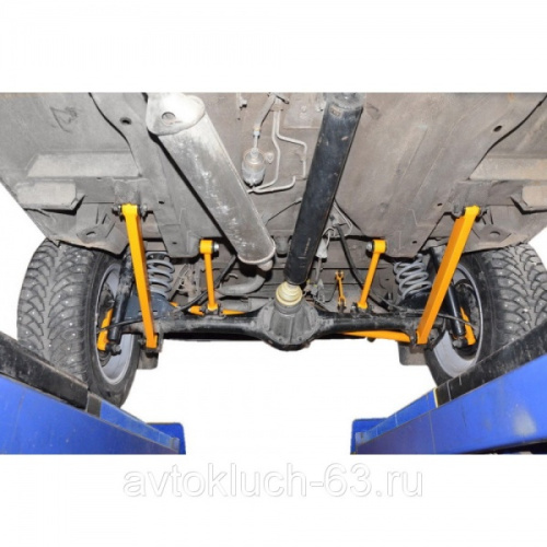 Комплект реактивных штанг ВАЗ 21214 Нива, Урбан, Шевроле Нива ТехноСфера на Лада 4x4 Нива