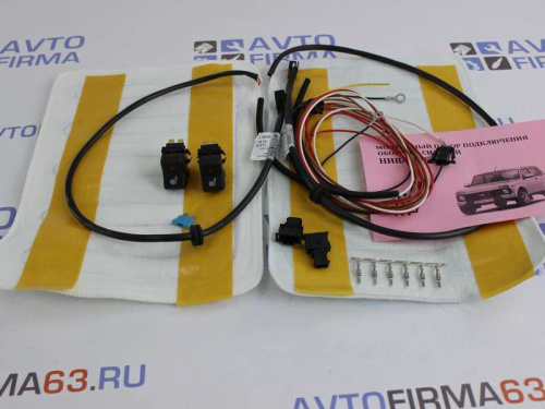 Подогрев передних сидений для Нива УРБАН без спинки Мастер Торг