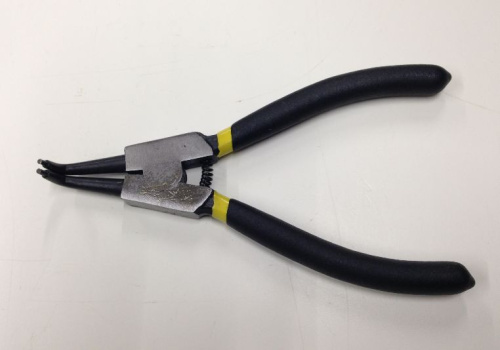 Съемник стопорных колец - загнутый разжим 150 мм Сервис Ключ в интернет-магазине avtofirma63.ru 